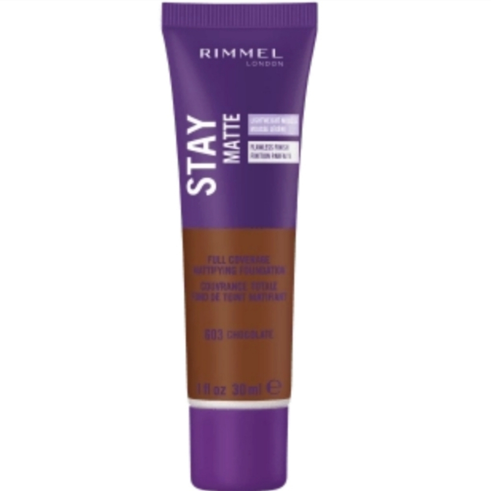 4 x Rimmel London Stay Matte Liquid Mousse, 603 Chocolate